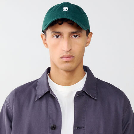 NEW ERA 9TWENTY DETROIT TIGERS MINI WASHED VERDE/BIANCO UOMO