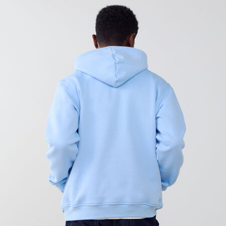 ADIDAS ORIGINALS HOODIE ESSENTIAL TREFOIL BLU/NERO UOMO