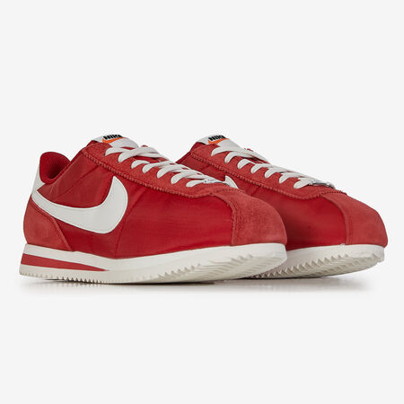 NIKE cortez CORTEZ NYLON ROSSO/BIANCO DONNA
