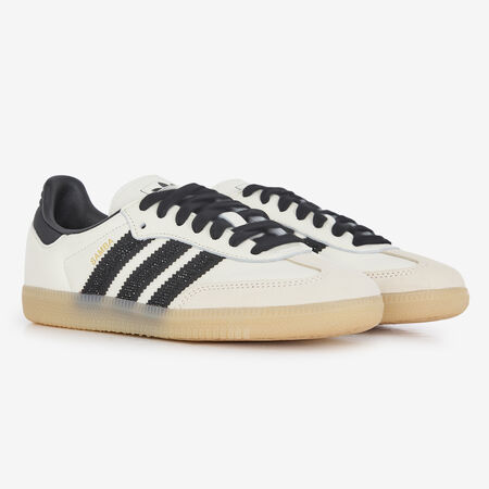 ADIDAS ORIGINALS samba SAMBA OG RHINESTONES BEIGE/NERO DONNA