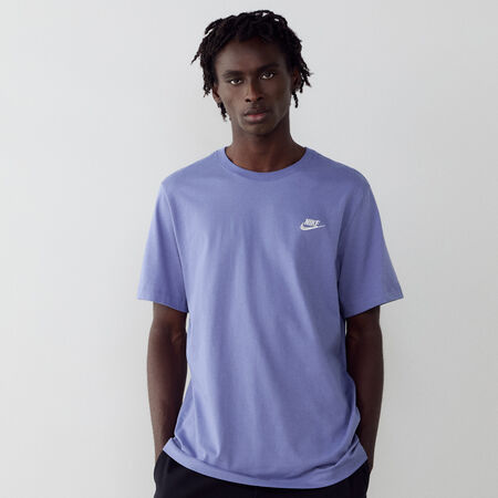 NIKE TEE SHIRT CLUB BLU/BIANCO UOMO