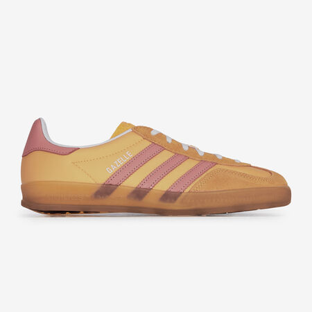 ADIDAS ORIGINALS gazelle GAZELLE INDOOR NYLON JAUNE/BRIQUE DONNA