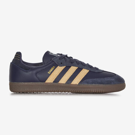 SAMBA OG : BLU SCURO/MARRONE