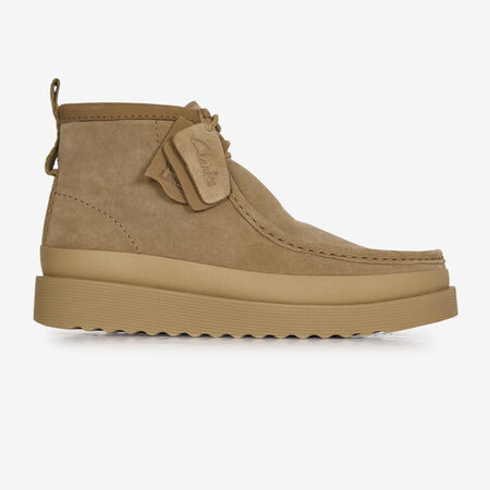 CLARKS WALLABEE FTR 2 HI BEIGE UOMO