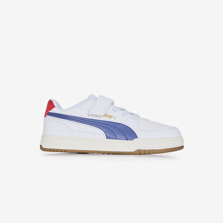 PUMA CAVEN III CF BIANCO/BLU BAMBINO