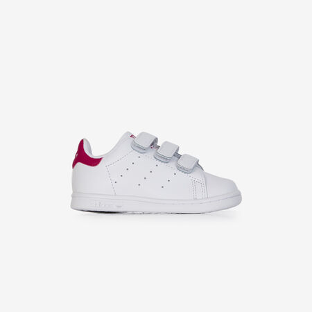 ADIDAS ORIGINALS stan smith STAN SMITH CF BIANCO/ROSA NEONATO