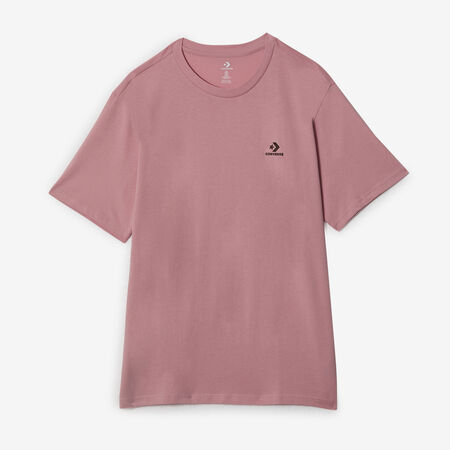 TEE SHIRT STAR CHEVRON : ROSA/MARRONE