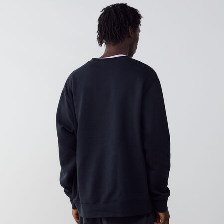 NIKE SWEAT CREW CLUB NOIR UOMO