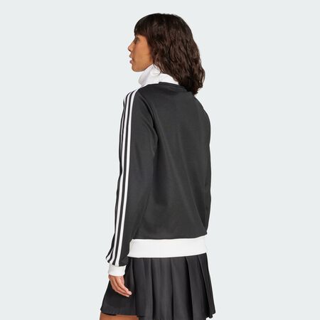 ADIDAS ORIGINALS JACKET FZ ADICOLOR CLASSICS NERO/BIANCO DONNA