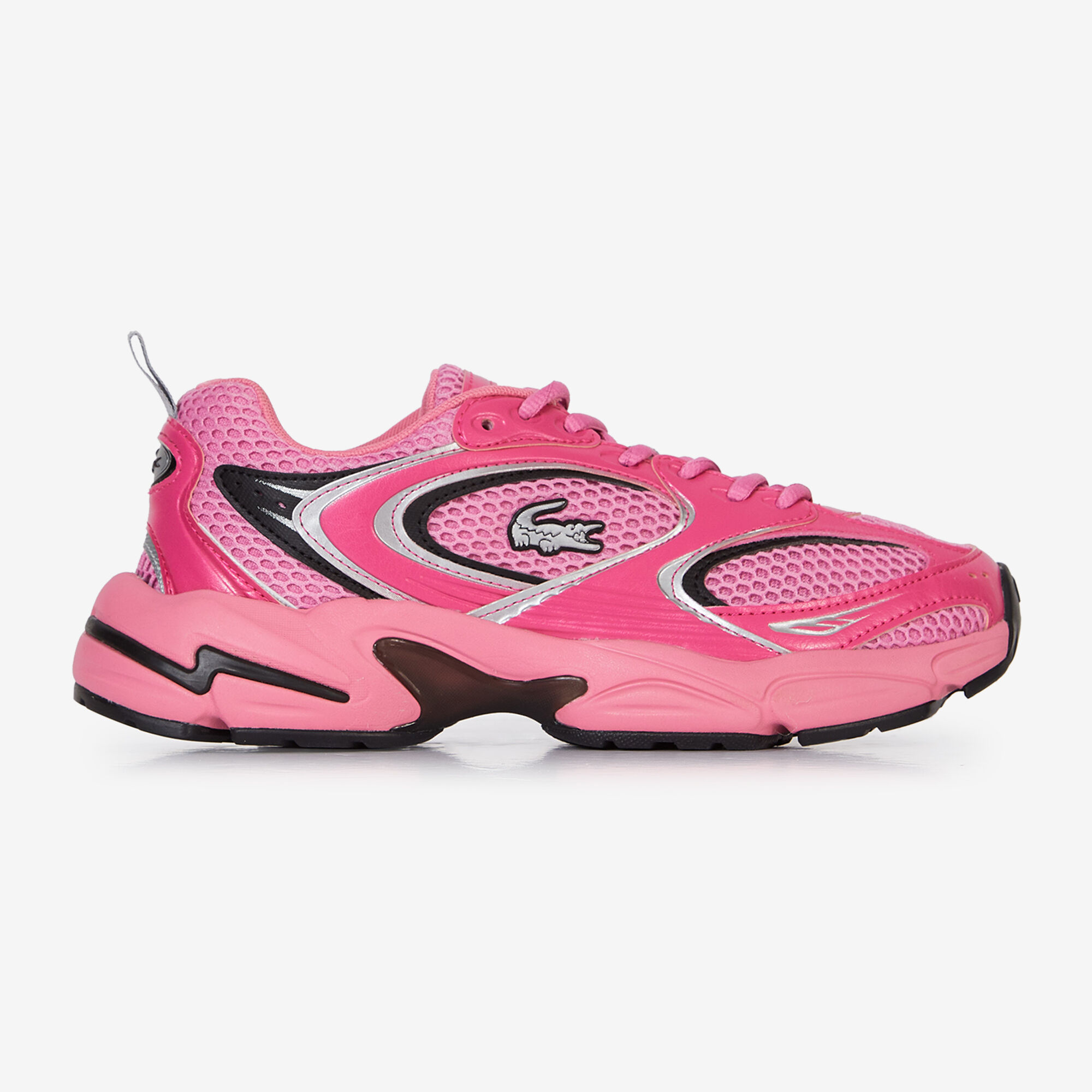 Sneakers scarpe da ginnastica abigliamento LACOSTE ROSA Collezione 2024 Acquista Online Courir