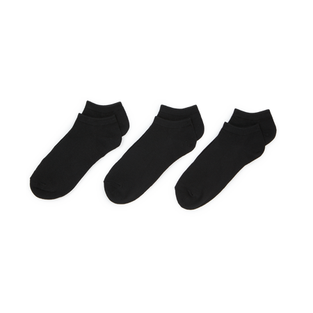 COURIR PACK CALZINI INVISIBILI COURIR X3 NOIR UNISEX