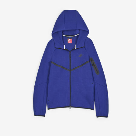 NIKE JACKET TECH FLEECE FZ BLU UOMO
