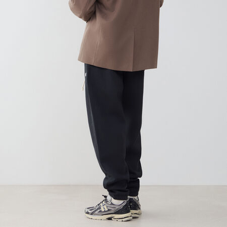 NEW BALANCE PANT JOGGER SMALL LOGO NERO/BIANCO UOMO