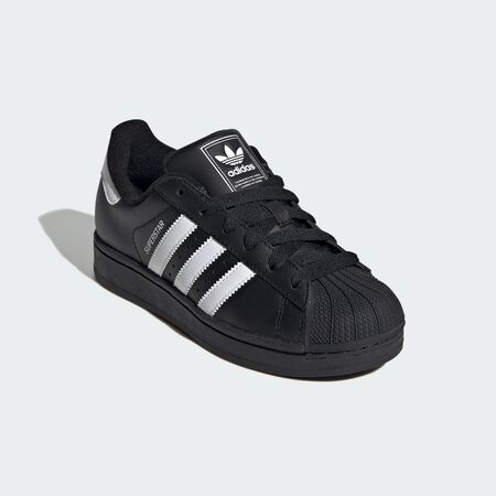 ADIDAS ORIGINALS superstar SUPERSTAR II NERO/BIANCO RAGAZZO