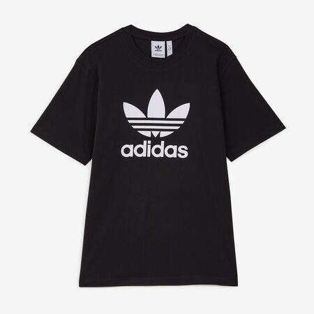 ADIDAS ORIGINALS TEE SHIRT CLASSIC TREFOIL NERO UOMO