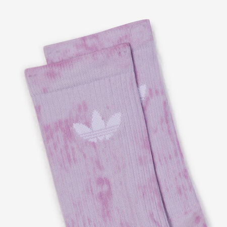 ADIDAS ORIGINALS CHAUSSETTES X3 CREW TIE DYE ROSA/BIANCO UNISEX