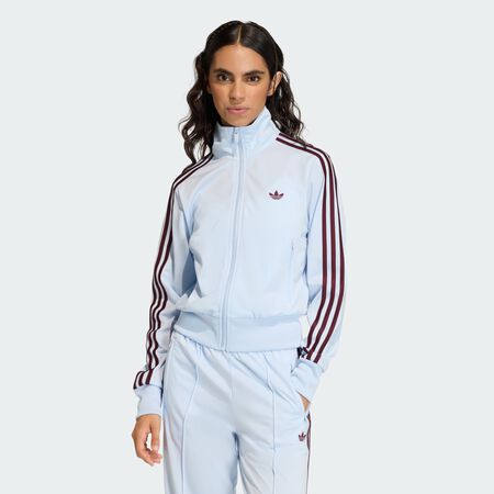 ADIDAS ORIGINALS JACKET FZ FIREBIRD BLU/MARRONE DONNA