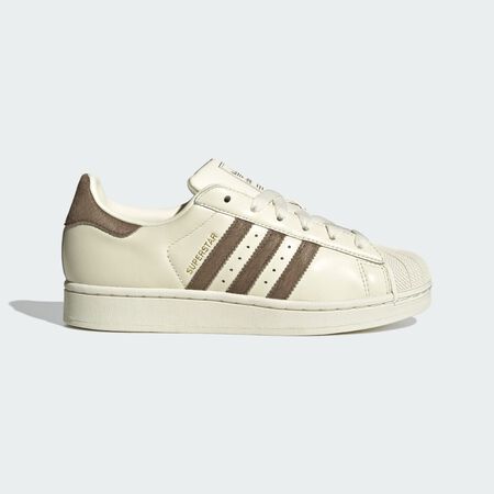 ADIDAS ORIGINALS superstar SUPERSTAR PONY HAIR BIANCO/MARRONE DONNA