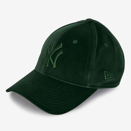 NEW ERA 9FORTY WOMEN NY VELVET MONOCHROME VERDE DONNA