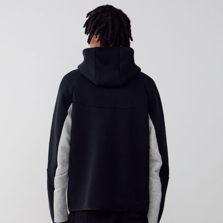 NIKE JACKET TECH FLEECE FZ NERO/GRIGIO UOMO