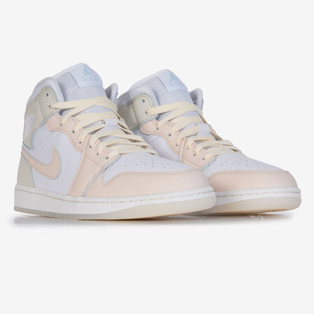 JORDAN air jordan 1 AIR JORDAN 1 MID BEIGE/ROSA UOMO