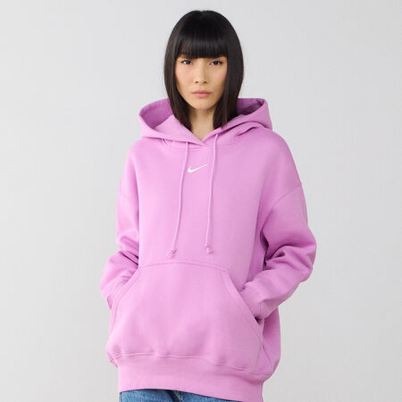 NIKE HOODIE PHOENIX LONG OVERSIZED ROSA DONNA