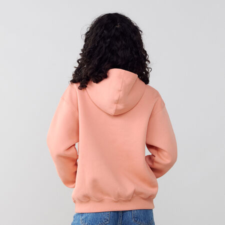 JORDAN HOODIE OVERSIZE BROOKLYN ROSA/BIANCO DONNA