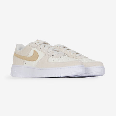 NIKE air force 1 AIR FORCE 1 LOW SUEDE BEIGE/BIANCO RAGAZZO