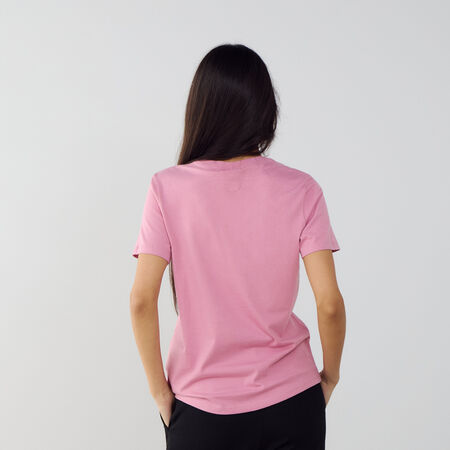 NIKE TEE SHIRT CLUB ROSA/BIANCO DONNA