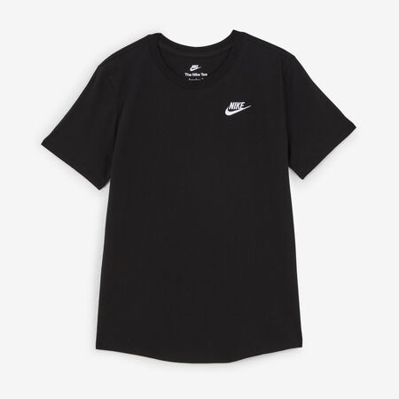 NIKE TEE SHIRT CLUB NERO DONNA