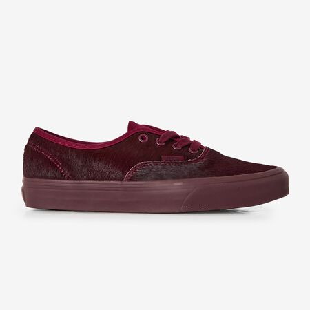 VANS authentic AUTHENTIC PONY HAIR BORDEAUX DONNA