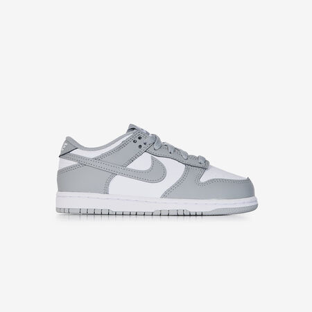 NIKE dunk DUNK LOW GRIGIO/BIANCO BAMBINO