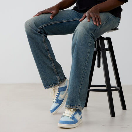 NIKE dunk DUNK LOW BEIGE/BLU UOMO