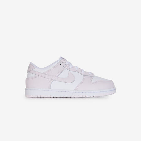 NIKE dunk DUNK LOW BIANCO/ROSA BAMBINO