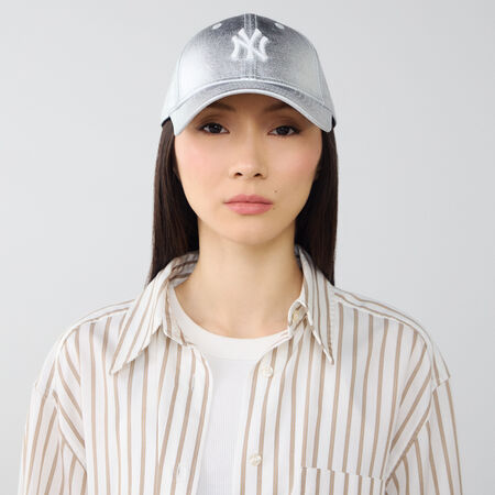 NEW ERA 9FORTY WOMEN NY METALLIC ARGENTO DONNA