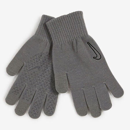 NIKE GUANTI GLOVES KNIT TECH AND GRIP 2.0 GRIGIO/NERO UNISEX