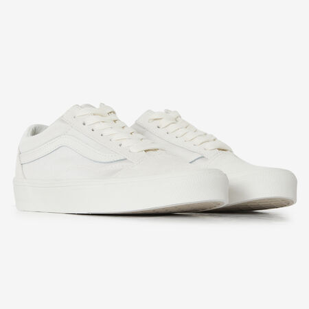 VANS old skool OLD SKOOL SATIN BIANCO DONNA