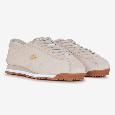 LACOSTE CLUB LOW GRIGIO/BIANCO DONNA
