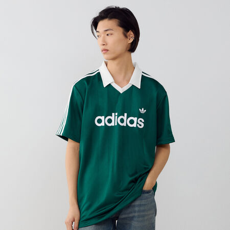 ADIDAS ORIGINALS JERSEY ARCHIVE COLLAR VERDE UOMO
