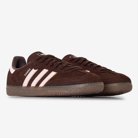 ADIDAS ORIGINALS samba SAMBA OG MARRONE/ROSA DONNA