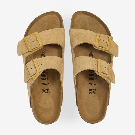 BIRKENSTOCK arizona ARIZONA SUEDE LATTE CREAM BEIGE DONNA