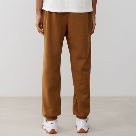 NIKE PANT JOGGER CLUB MARRONE/BIANCO UOMO