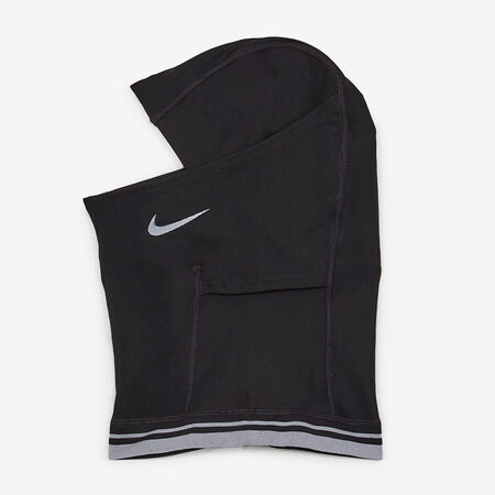 NIKE CAGOULE HOOD KNIT HYPERWARM NERO/BIANCO UOMO