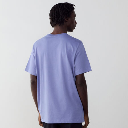 NIKE TEE SHIRT CLUB BLU/BIANCO UOMO
