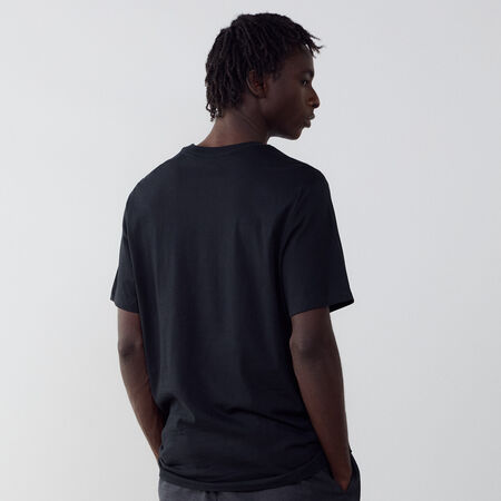 NIKE TEE SHIRT CLUB NERO/DORATO UOMO