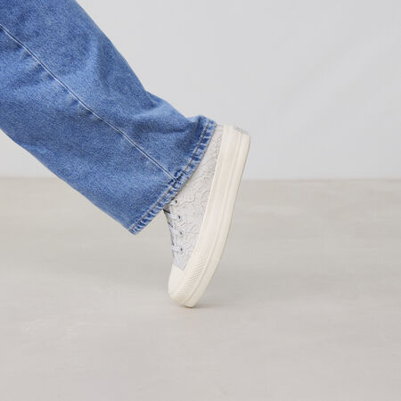 CONVERSE chuck taylor all star CHUCK TAYLOR ALL STAR HI LIFT FESTIVAL GRIGIO DONNA