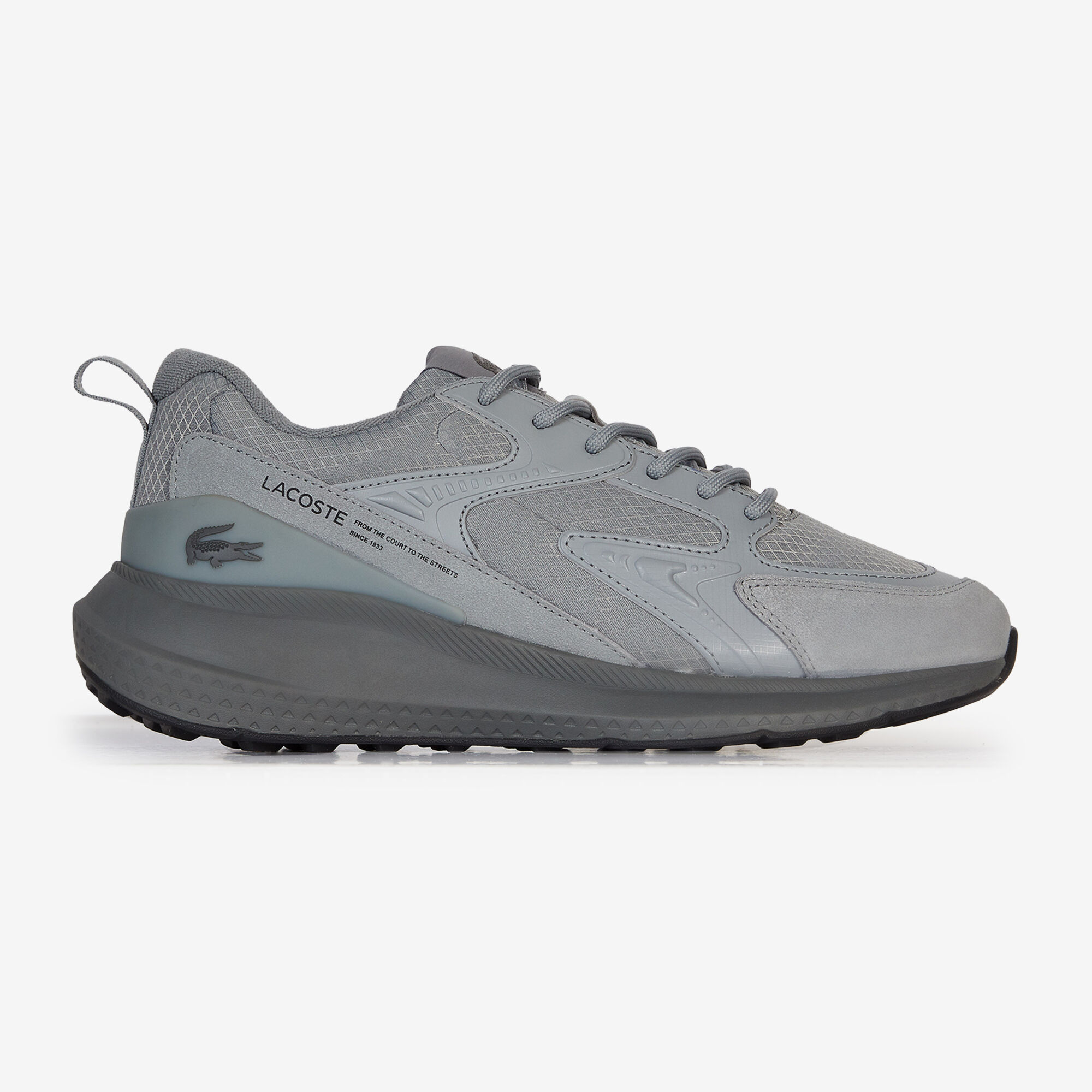 Scarpe lacoste uomo grigie top