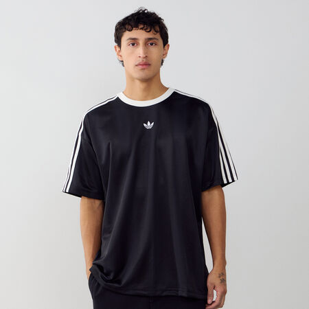 ADIDAS ORIGINALS JERSEY TREFOIL NERO UOMO