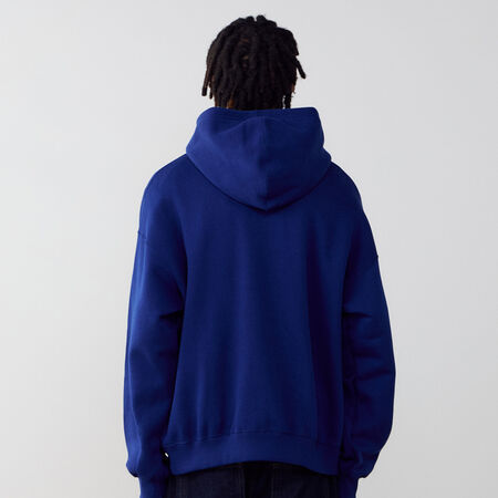 JORDAN HOODIE BROOKLYN OVERSIZED BLU SCURO/BEIGE UOMO