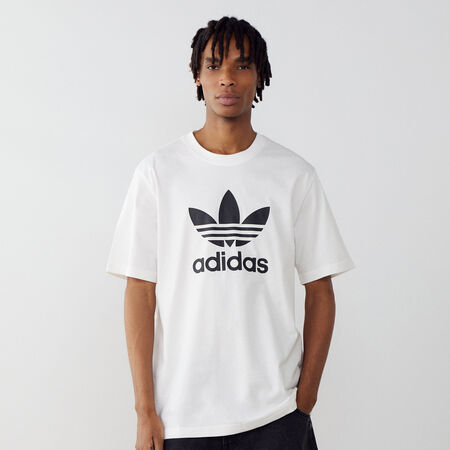 ADIDAS ORIGINALS TEE SHIRT TREFOIL BIANCO UOMO